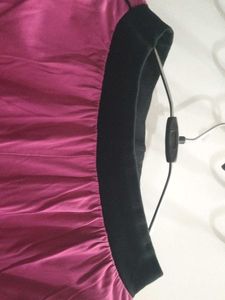 Pink Track Pants with Black Accents
