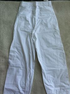 White Baggy Trouser