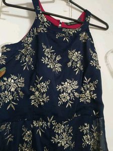 Floral Halter Midi Dress