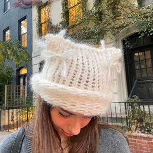 Crochet Cat Ear Beanie