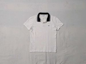 Calvin Klein White Polo Shirt