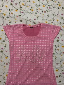 Pink Sparkly T-Shirt