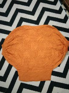Ladies Top Orange Colour
