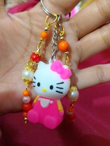 2 Cute Kitty Keychains Combo