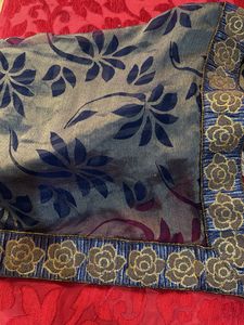 Elegant Floral Saree