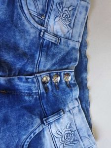 Blue Acid Wash Jeans