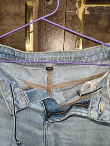 American Eagle Light Wash Denim jorts
