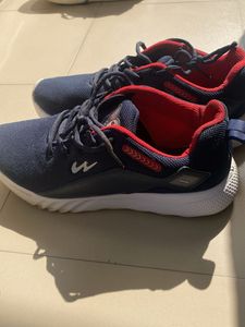 Campus Comfortable Navy Blue-Red Sport Shoes