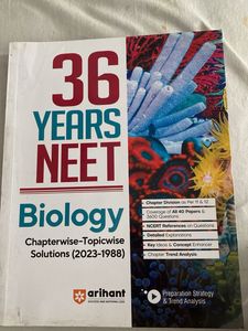 36 Years NEET Biology Chapterwise Solutions