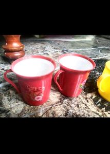 Set of Colorful Mugs