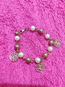 Necklace, Pearl Chanel Charm Bracelet &amp; Hair Accessories