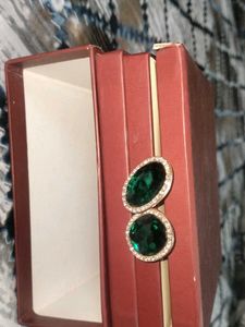 Emerald Green Colour Earring