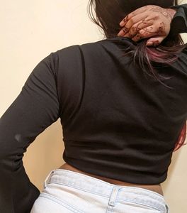 Black Crop Tops 🖤✨
