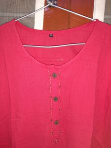 cotton kurti with koti