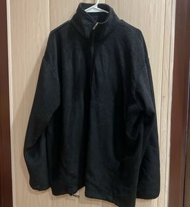 Black Zip Pullover