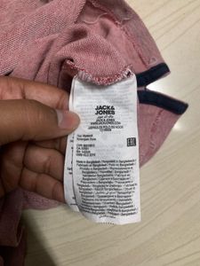 Jack &amp; Jones Men's Pink Polo Shirt