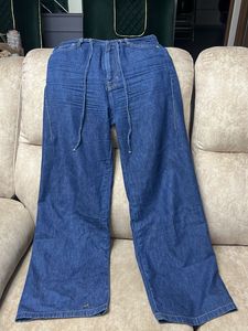 Wide Leg Denim Jeans