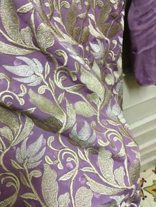 Lavender Embroidered Set