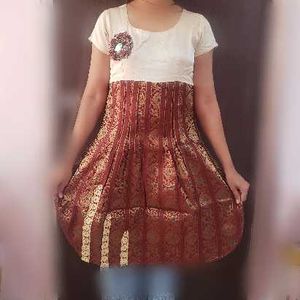 Elegant Ethnic Tunic Top