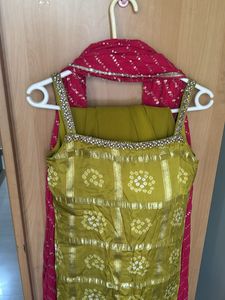 Yellow Lehenga Choli Set
