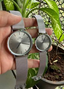 Daniel Wellington Gold Mesh Watch Set