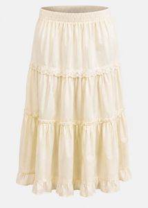 Boho Tiered Maxi Skirt