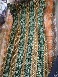 Green Ethnic Printed Kurta