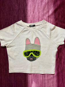 Cute French Bulldog Graphic T-Shirt, size (S)