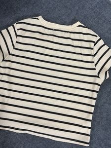 Striped Crew Neck Tee