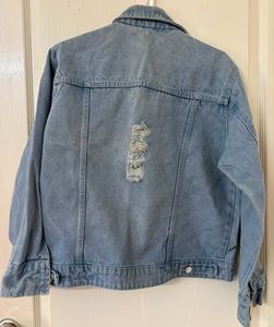 Distressed Blue Denim Jacket