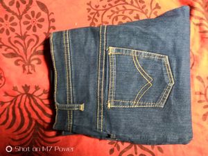 women's dark blue jeans