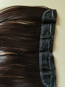 Hair Extensions Brown Colour Mix With Highlight