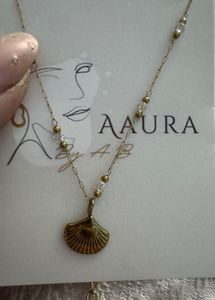 Delicate Gold Shell Necklace