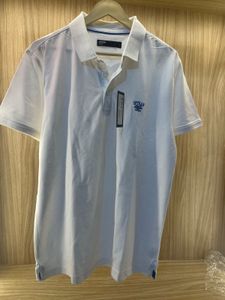 Men's White Polo T-Shirt