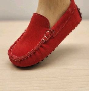 Cute Red Baby Moccasins