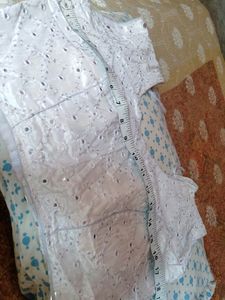 Chikankari Mirror Padded Blouse