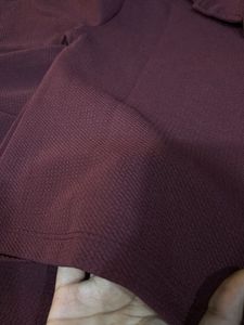 Maroon Palazzo Pants