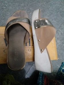 Sparkling Embellished Flat Sandals