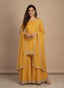 beautiful sharara pants with gota patti