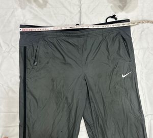 Nike Grey Windbreaker Track Pants | Baggy Parachut