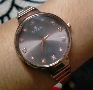Titan Rose Gold Watch💫