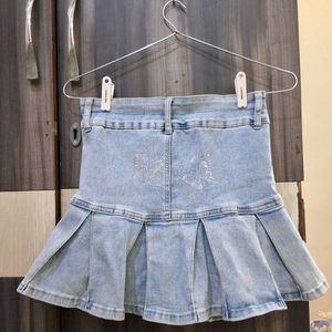 y2k denim skirt