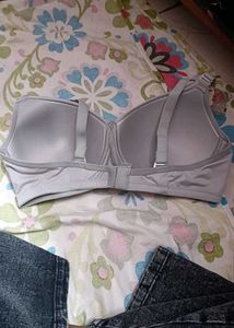 Comfortable Grey Padded Bra