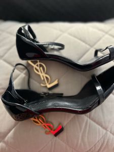 Elegant Black ysl Heels