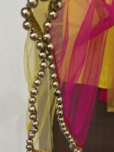 silk Vibrant Yellow Kurta Set for 6-8 yr