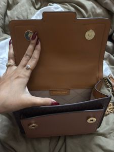Michael Kors Monogram Shoulder Bag
