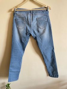 Light Wash Denim Jeans