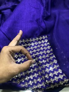 Georgette Fabric Party Wear Saree