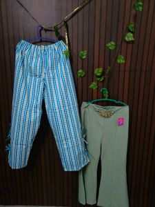 2 Pairs of Women's Ethnic Pants