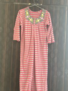 Combo Of 2 Feeding Maternity Gowns